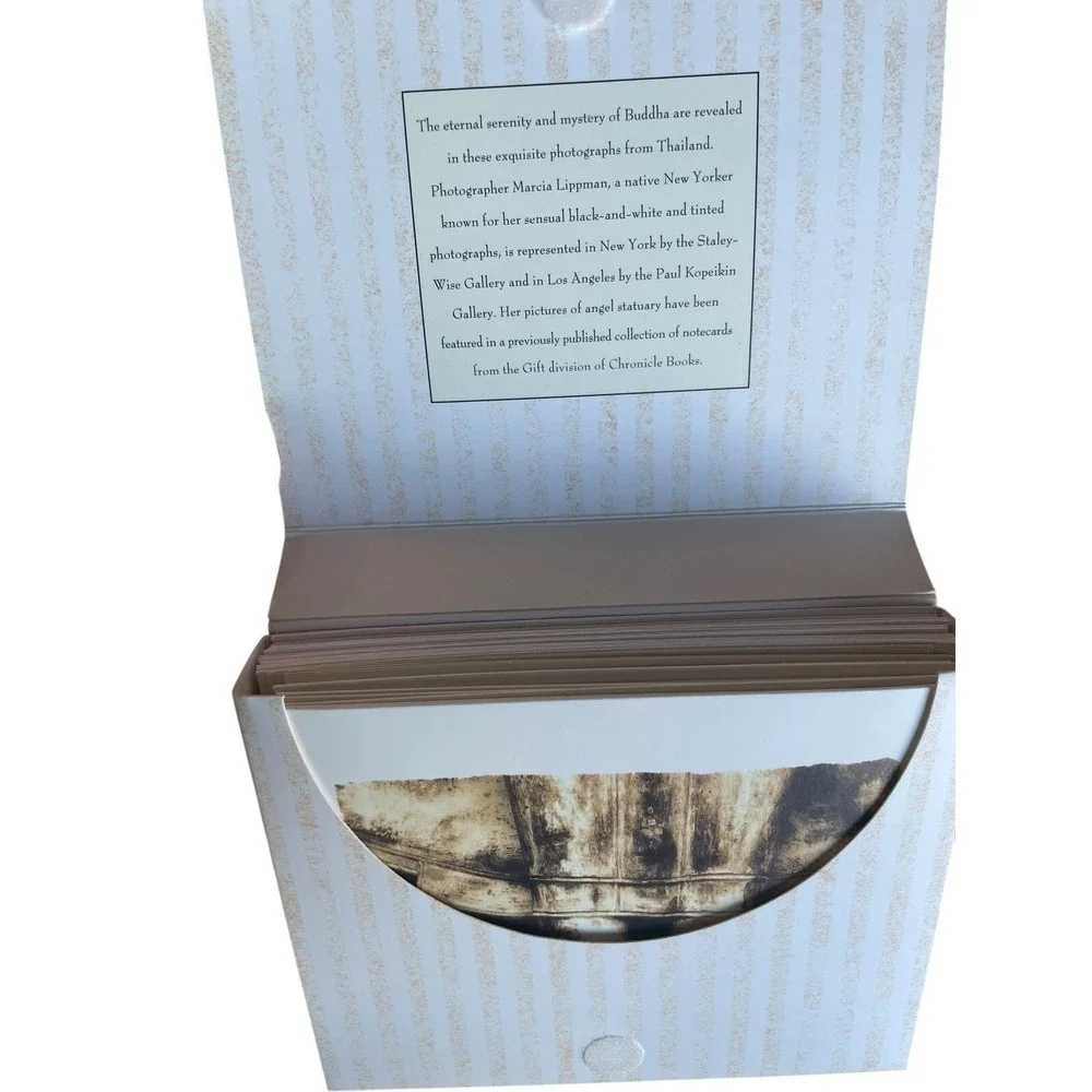 Vintage 1995 Buddha Notecards &‎ Envelopes Set of 20 Spiritual